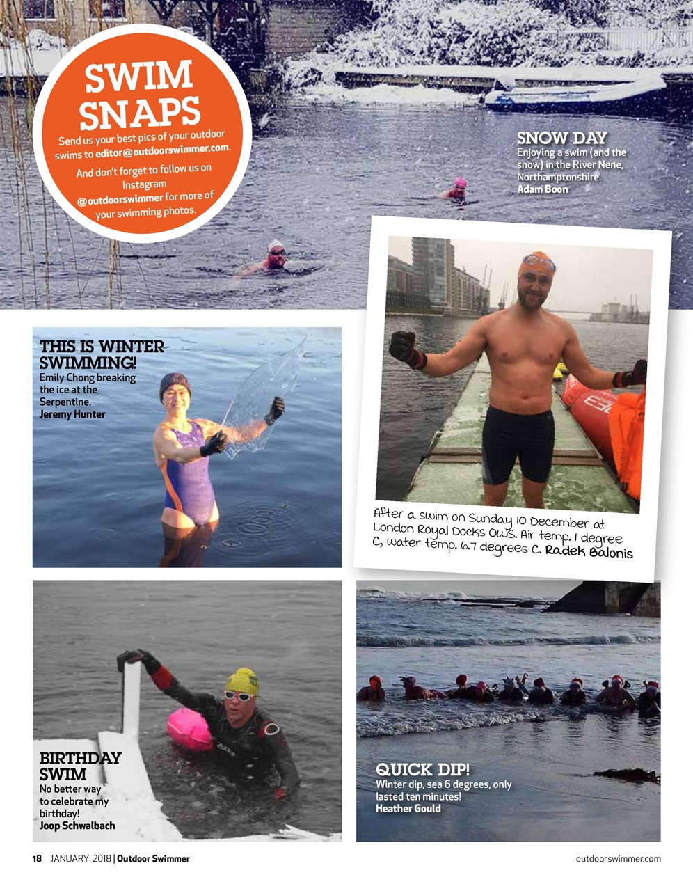 Outdoor Swimmer Preview Pages