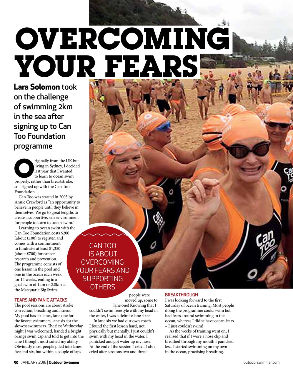 Outdoor Swimmer Preview Pages