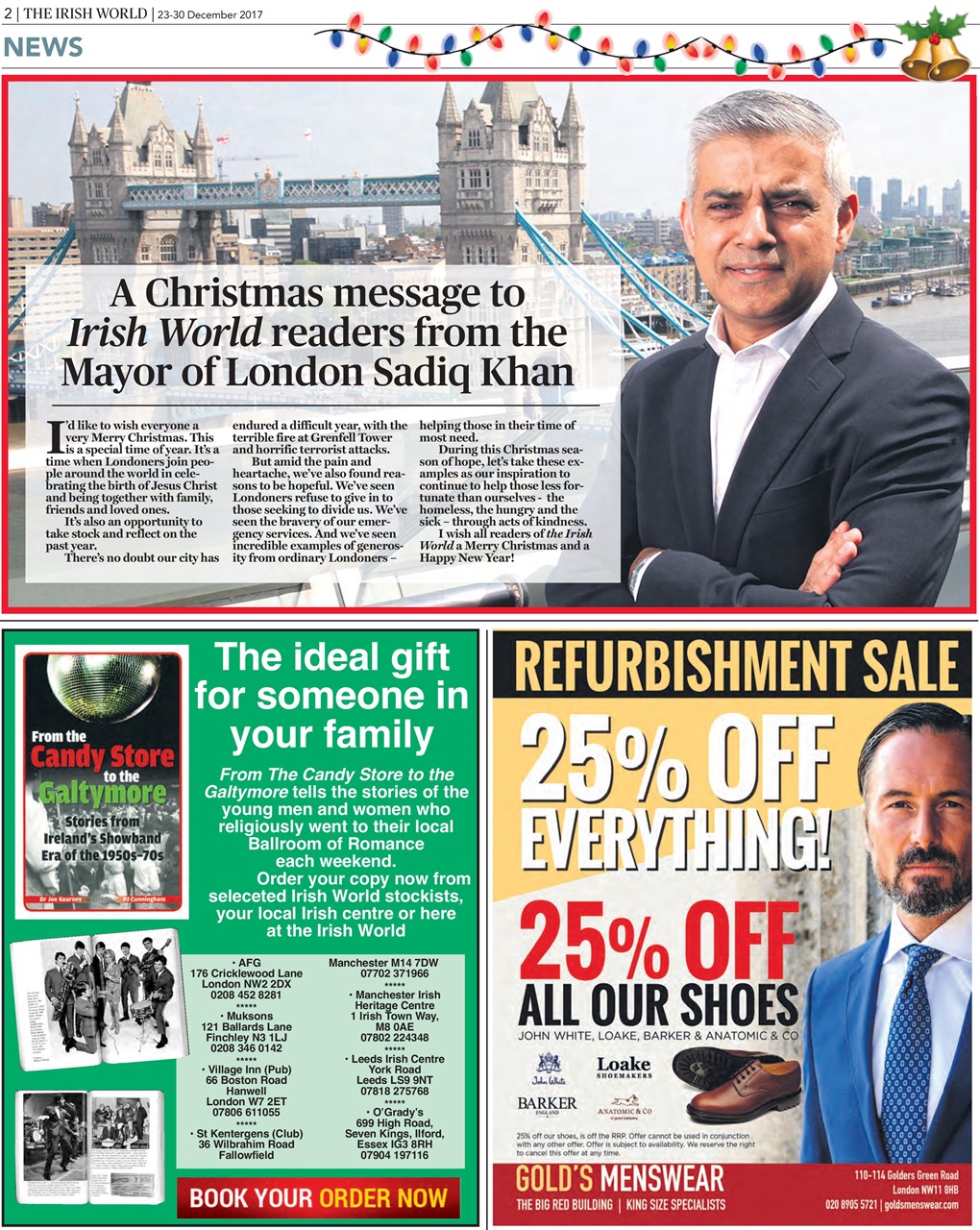 Irish World Preview Pages