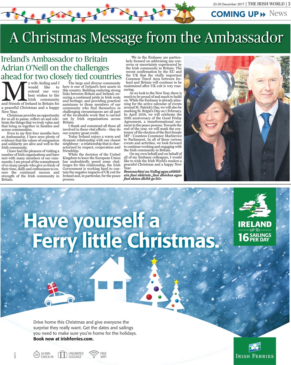 Irish World Preview Pages