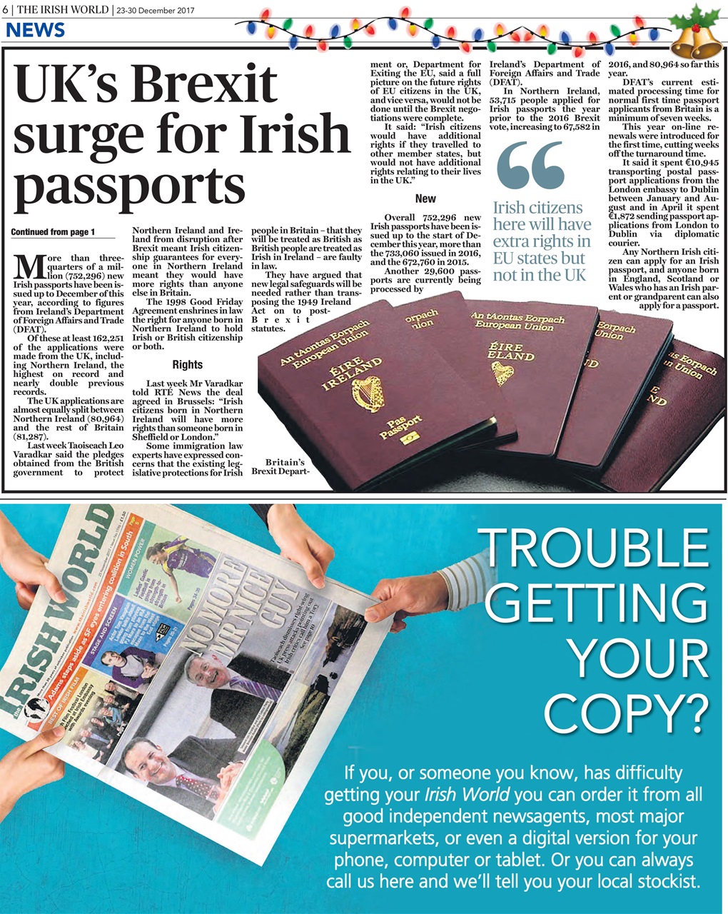 Irish World Preview Pages