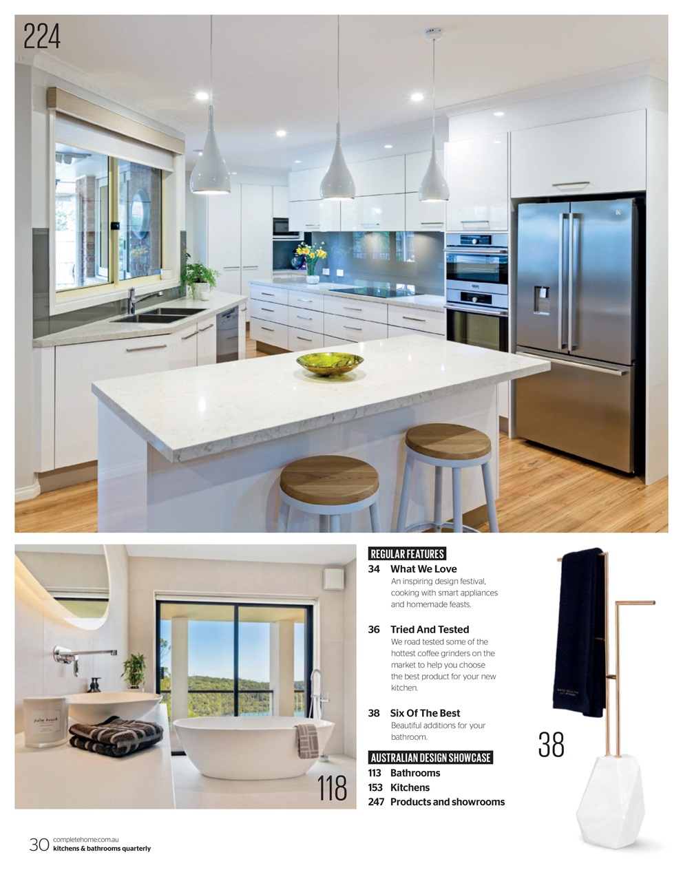 Kitchens & Bathrooms Quarterly Preview Pages