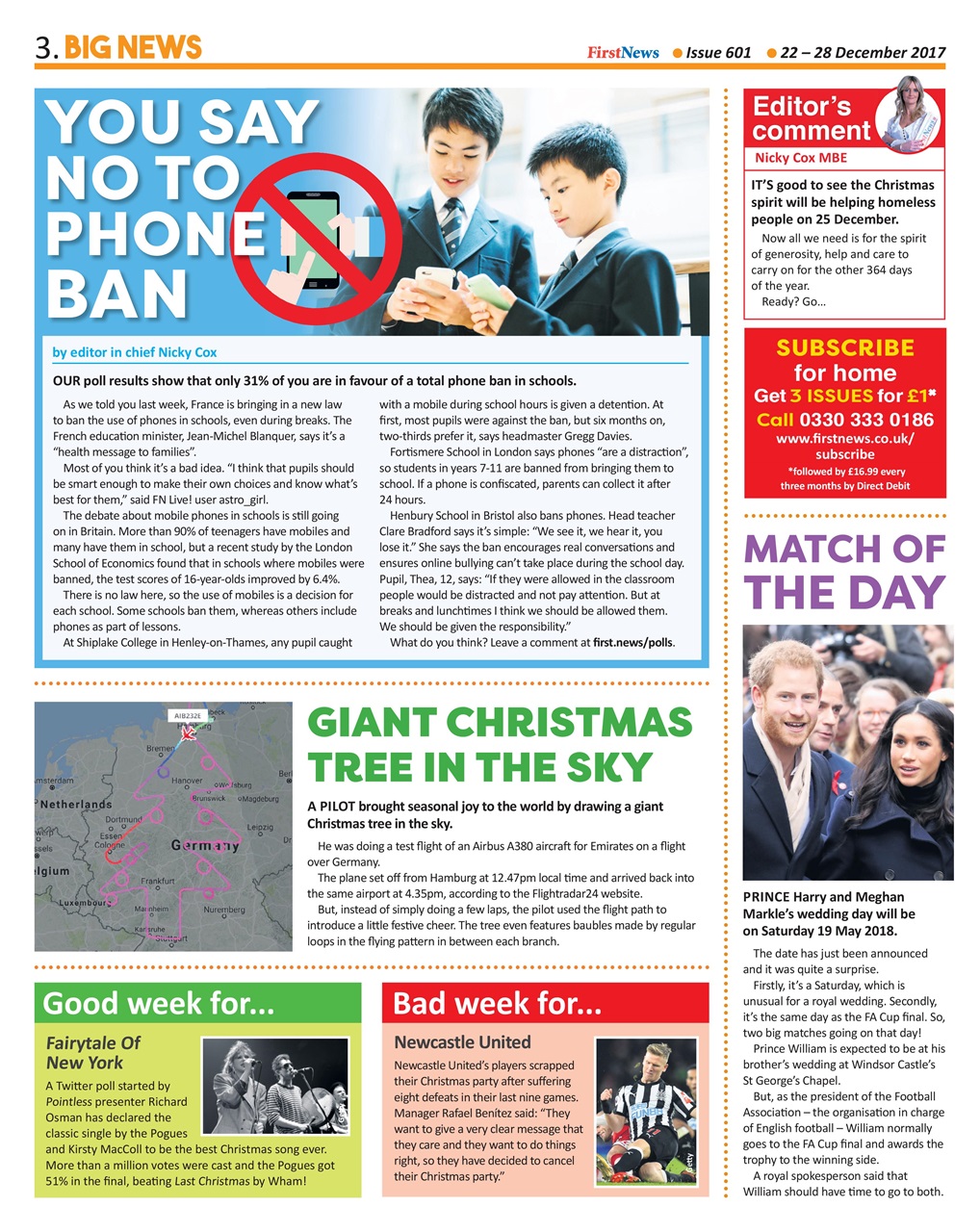 First News Preview Pages