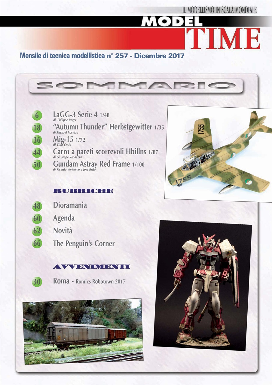 Model Time Preview Pages