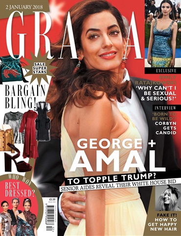 Grazia issue 2nd January 2018