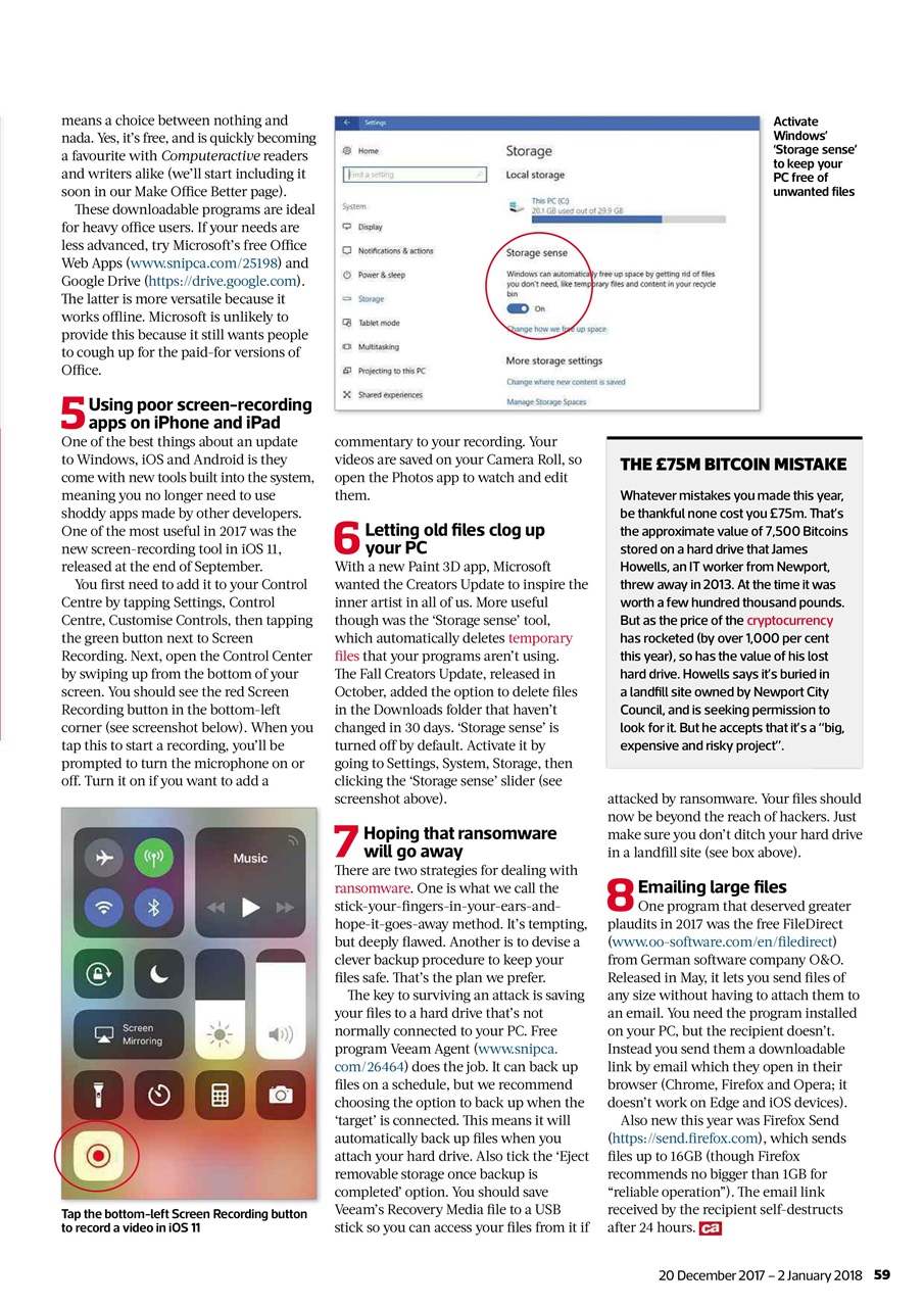Computer Active Preview Pages