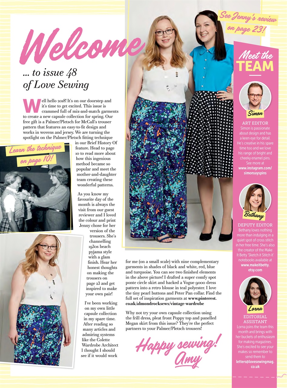 Love Sewing Preview Pages