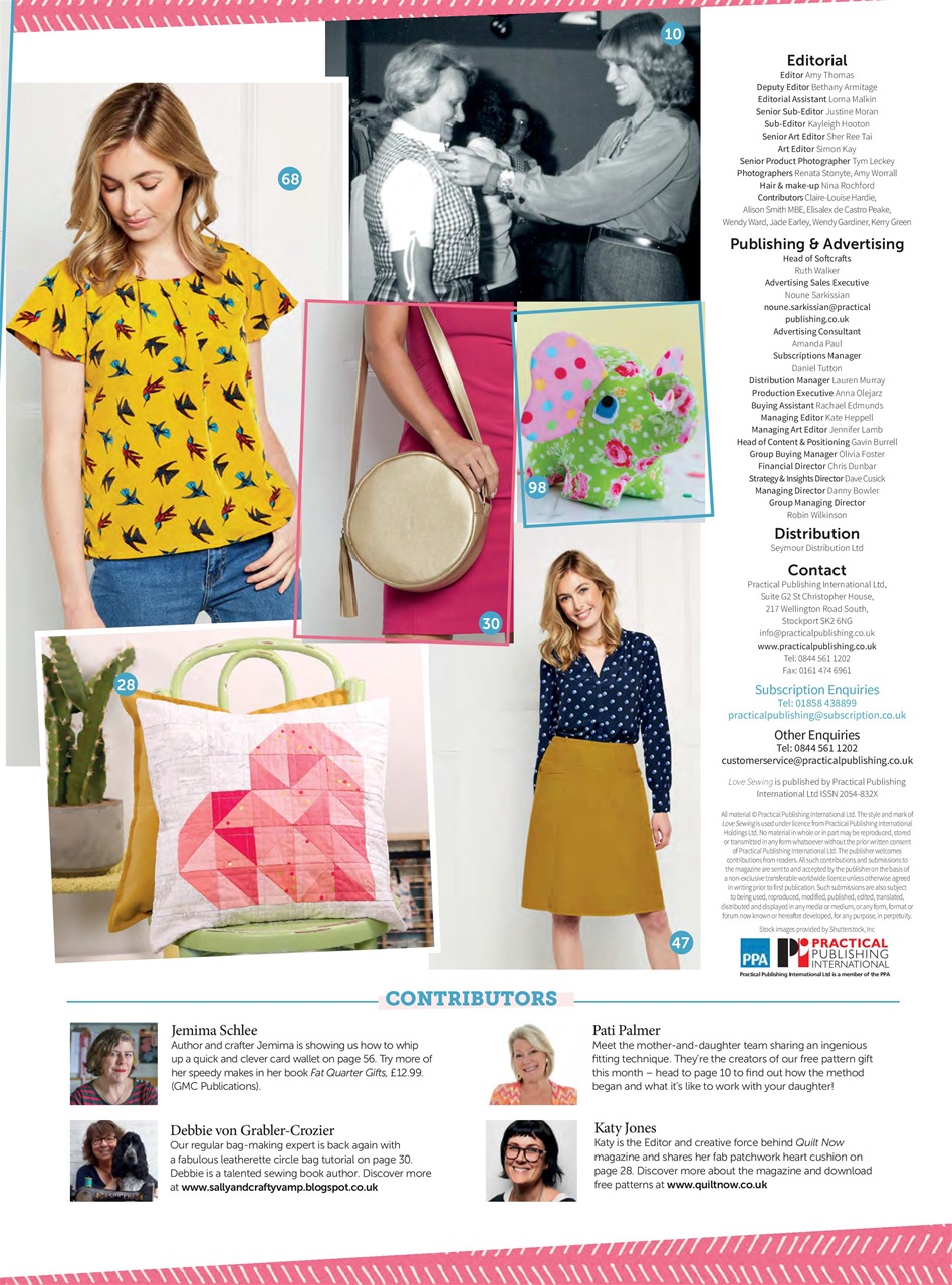 Love Sewing Preview Pages