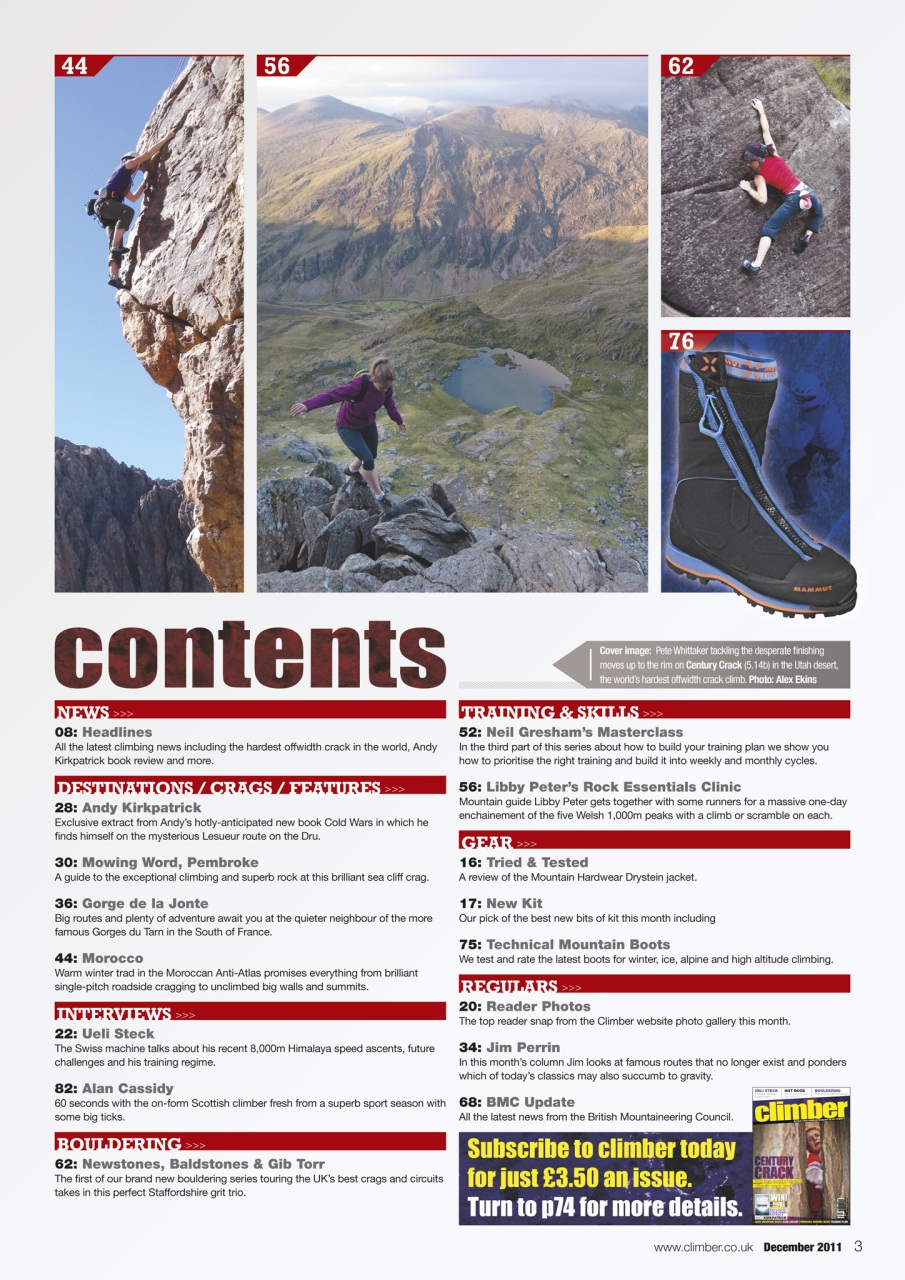 Climber Preview Pages