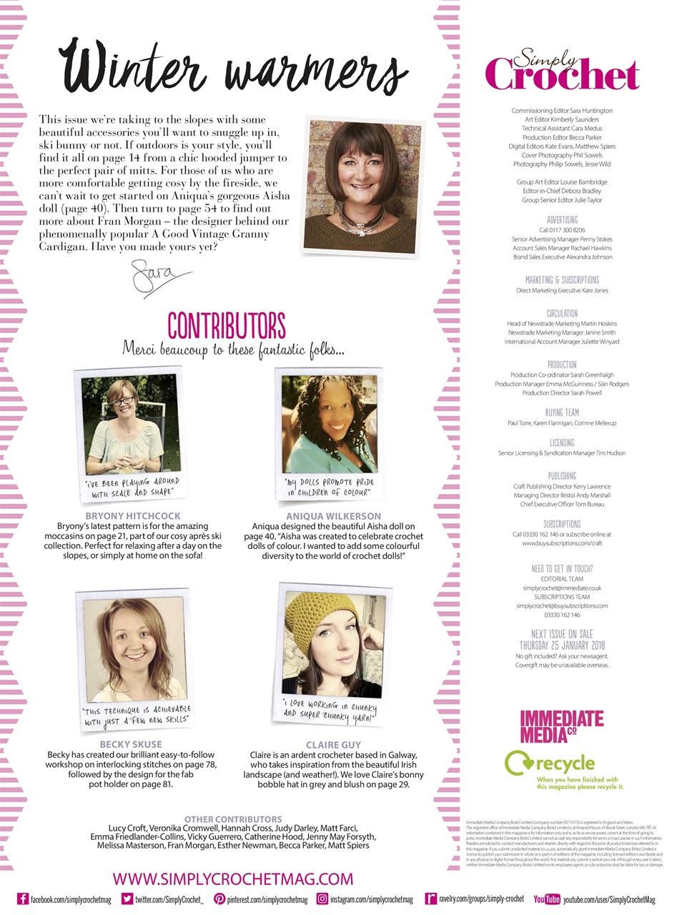 Simply Crochet Preview Pages