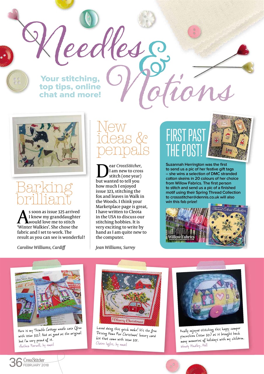 CrossStitcher Preview Pages