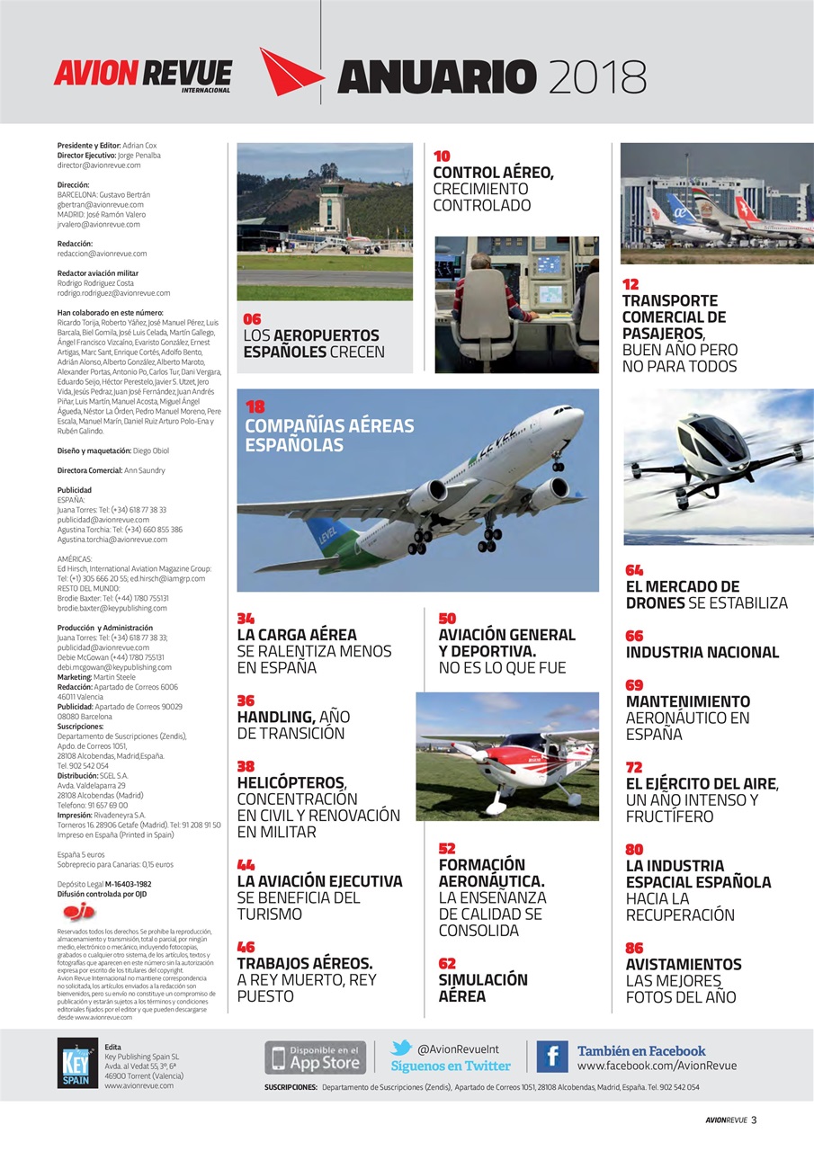 Avion Revue Internacional Preview Pages