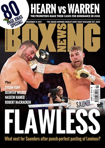 Boxing News issue 19/12/2017