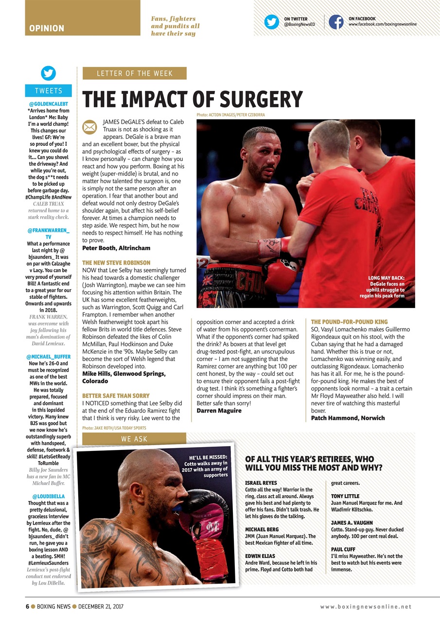 Boxing News Preview Pages