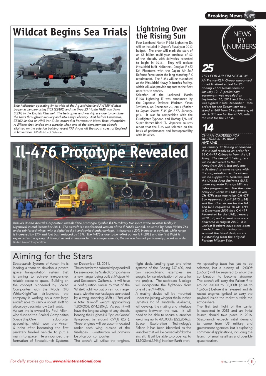 AIR International Preview Pages