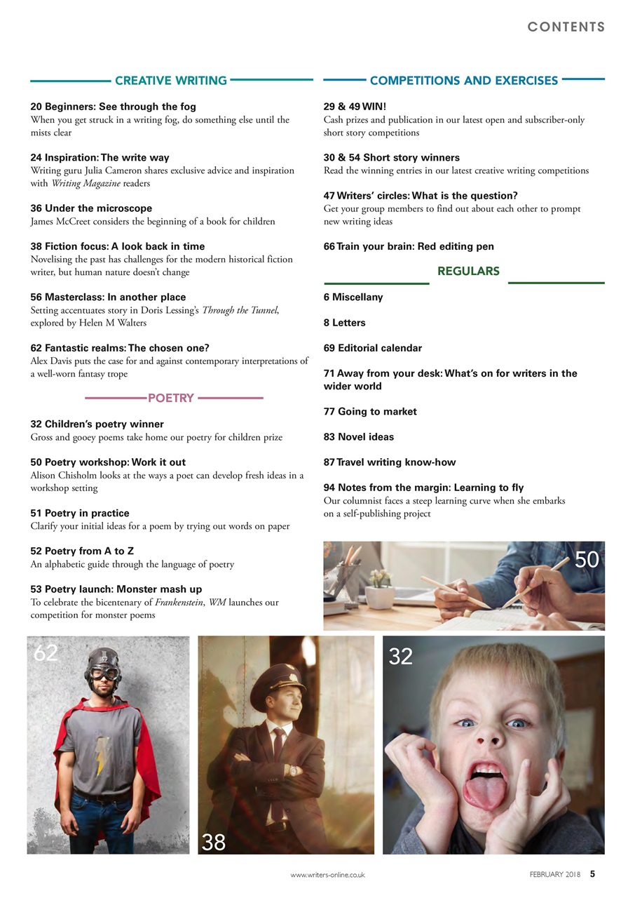 Writing Magazine Preview Pages