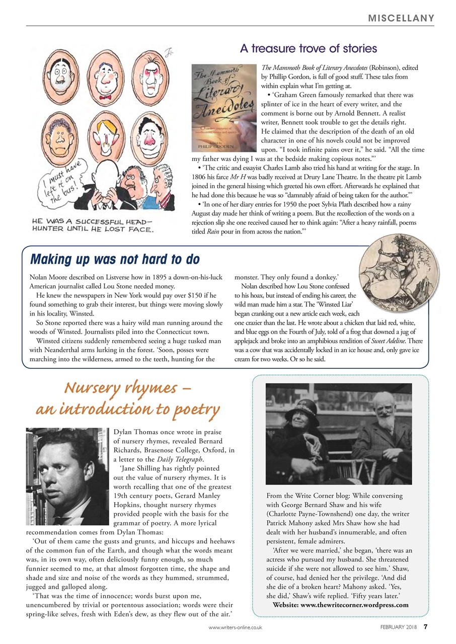 Writing Magazine Preview Pages