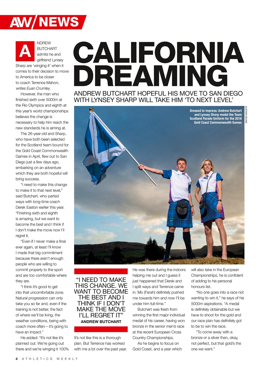 AW – Athletics Weekly Magazine Preview Pages