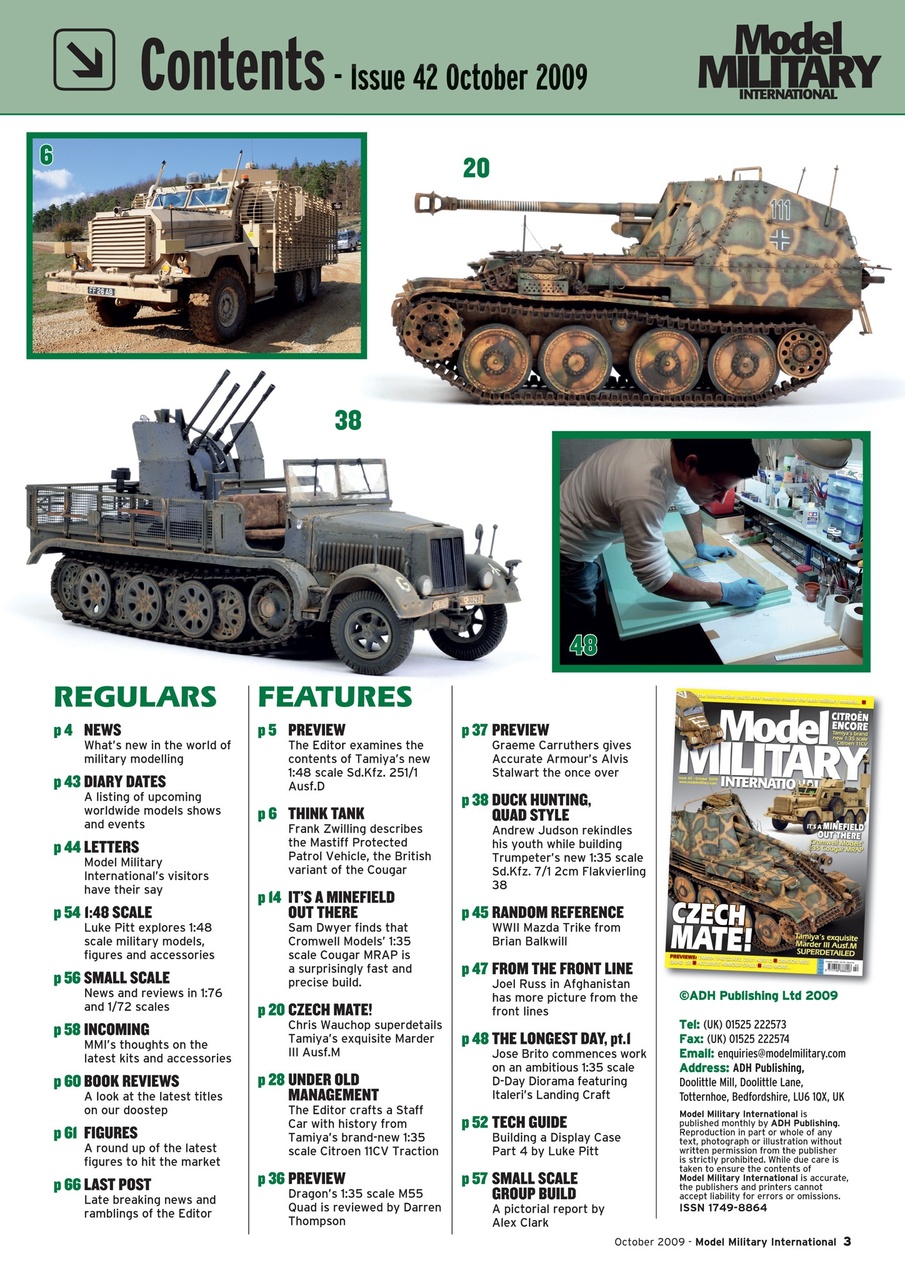 Model Military International Preview Pages