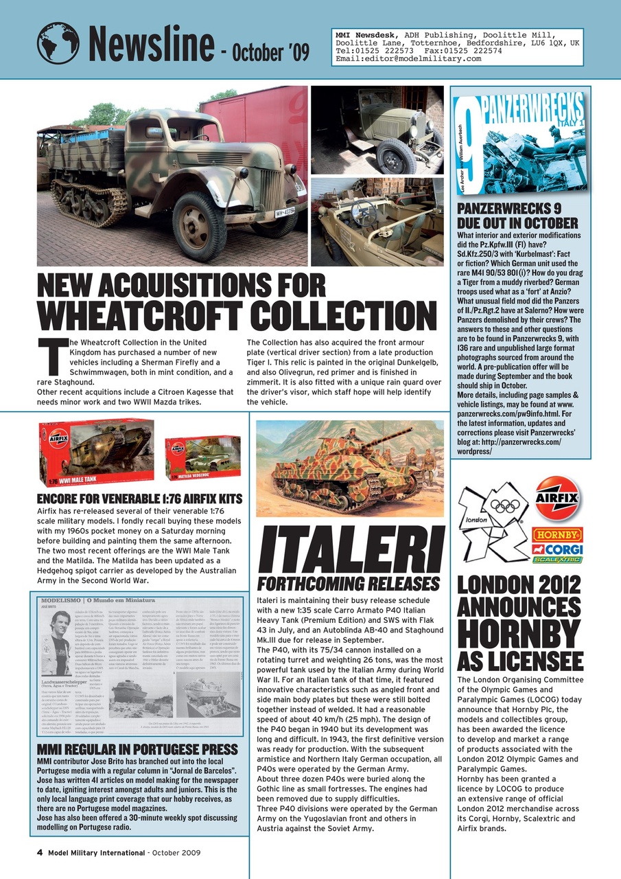 Model Military International Preview Pages