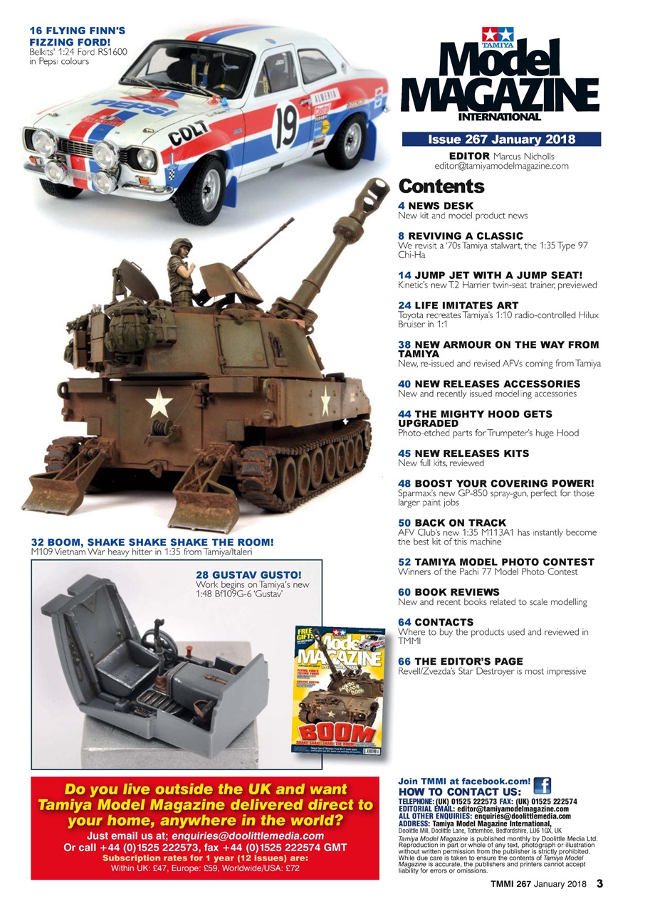 Tamiya Model Magazine Preview Pages