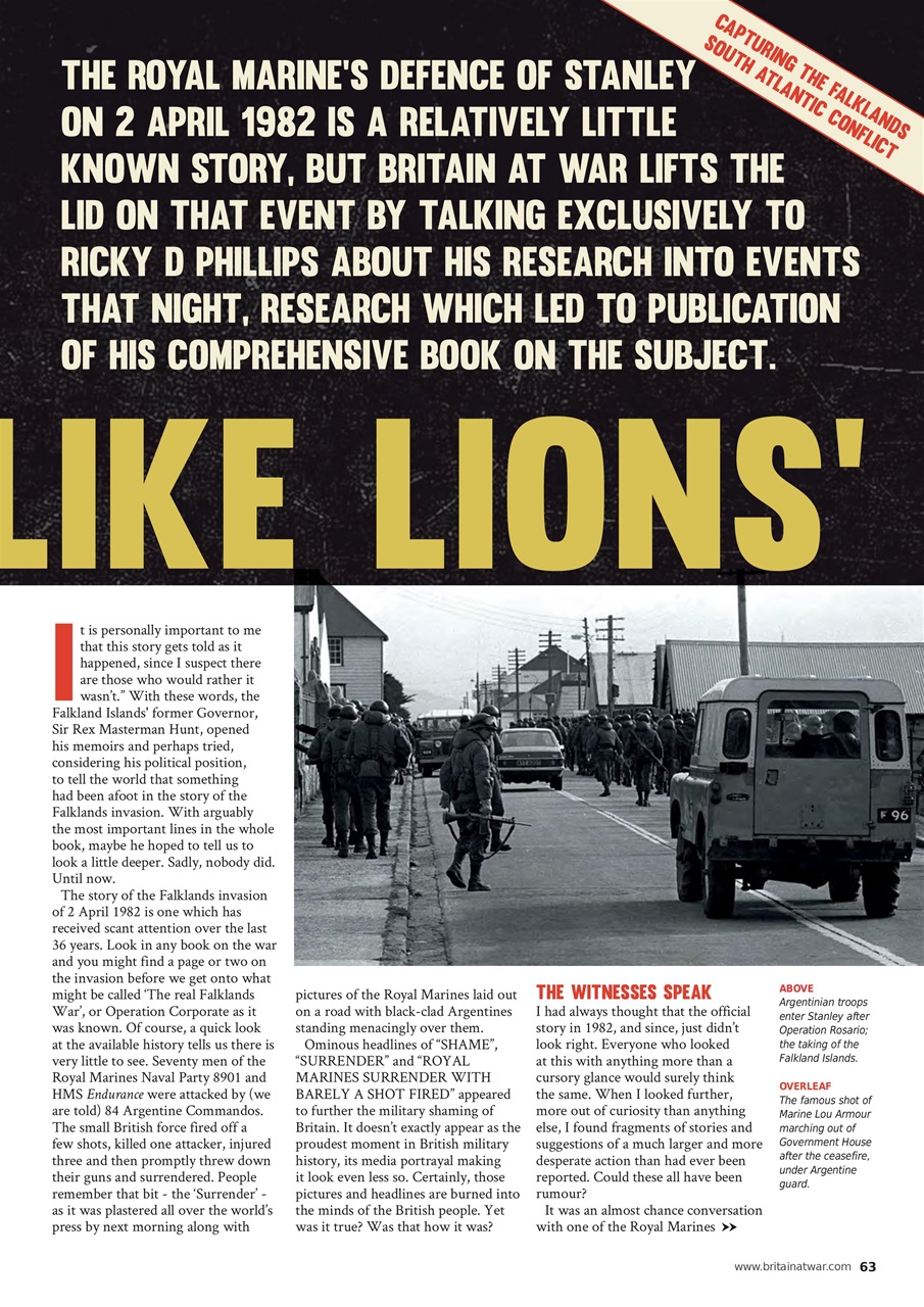 Britain at War Magazine Preview Pages