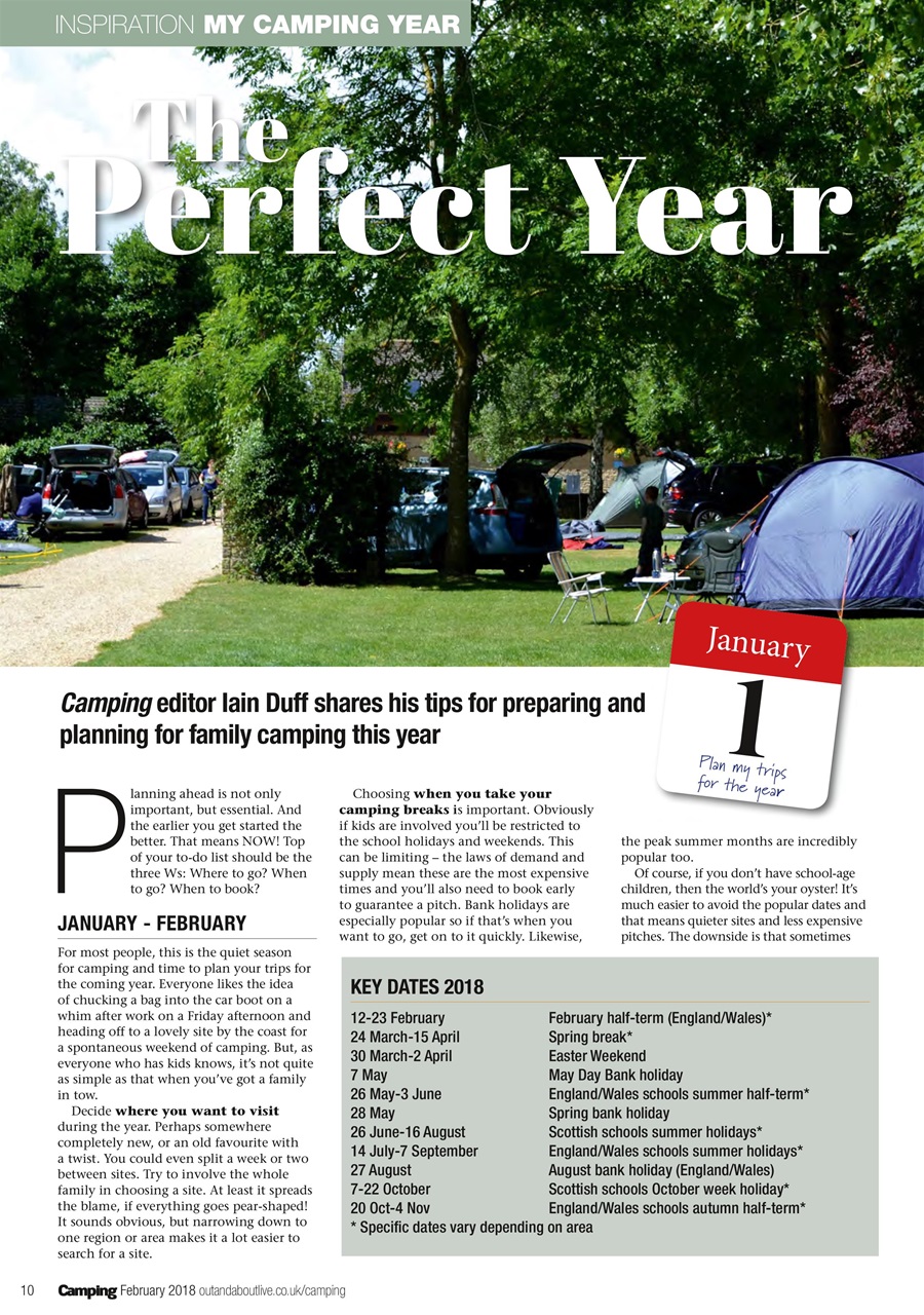 Camping Preview Pages