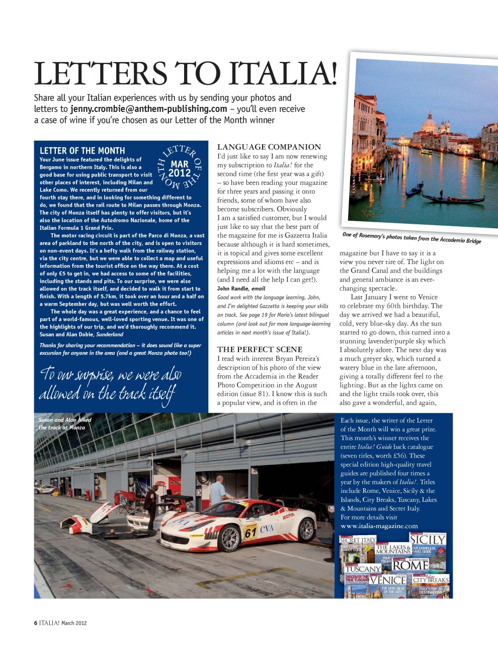 Italia! Preview Pages