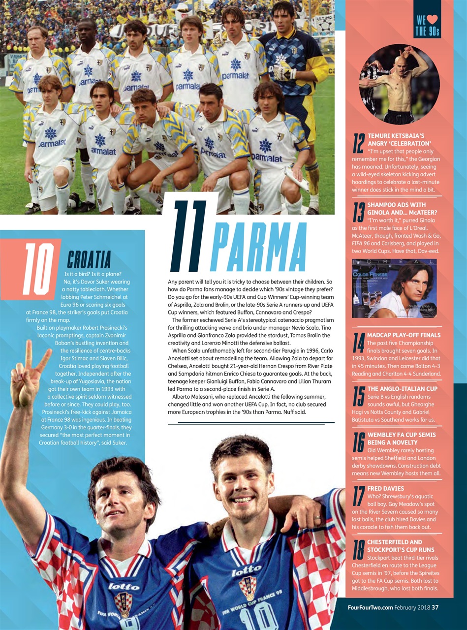 FourFourTwo Preview Pages