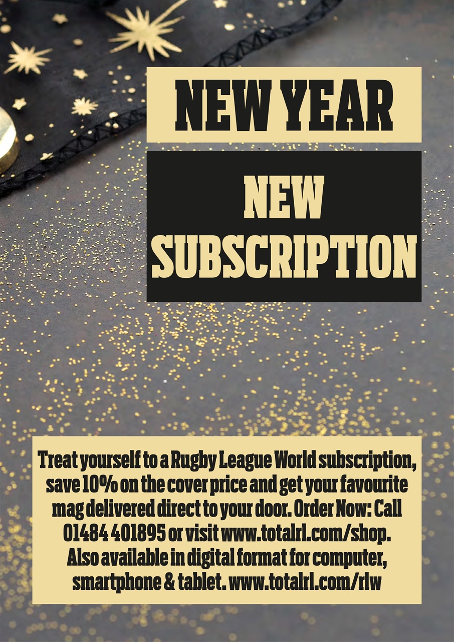 Rugby League World Preview Pages