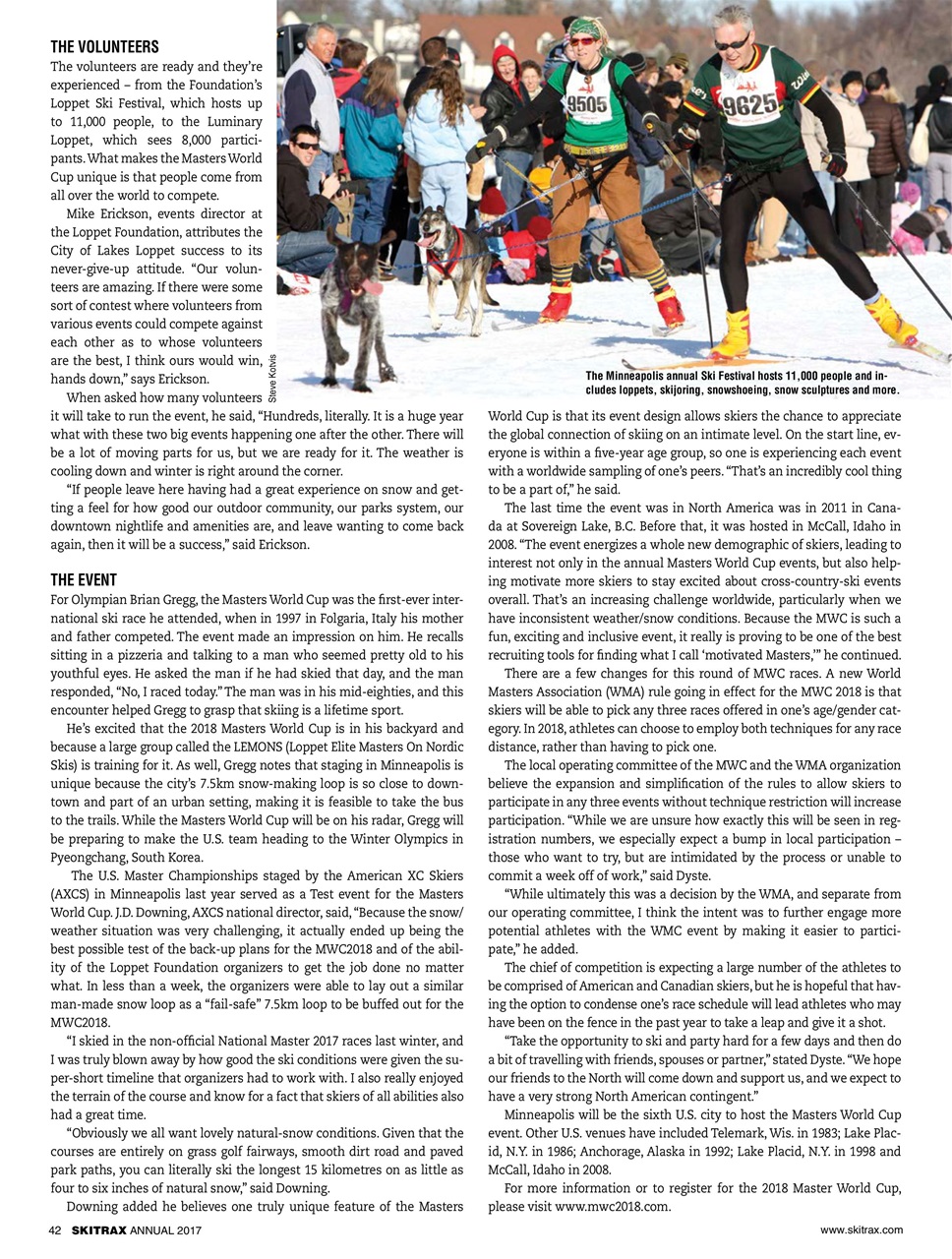 SkiTrax Preview Pages