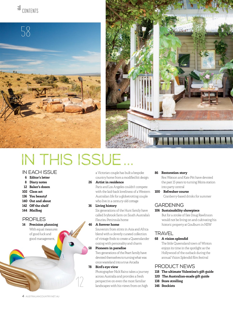 Australian Country Preview Pages