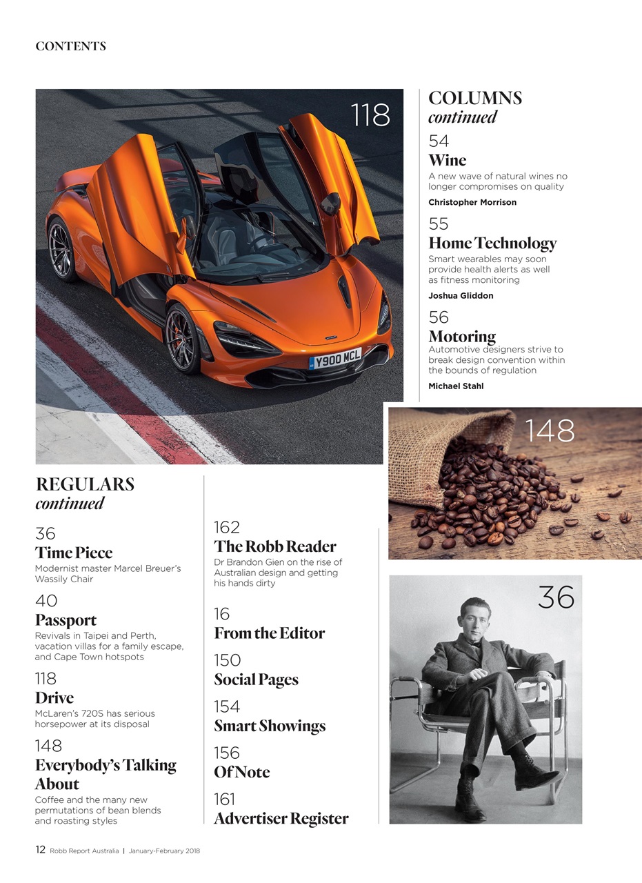 Robb Report Australia & New Zealand Preview Pages