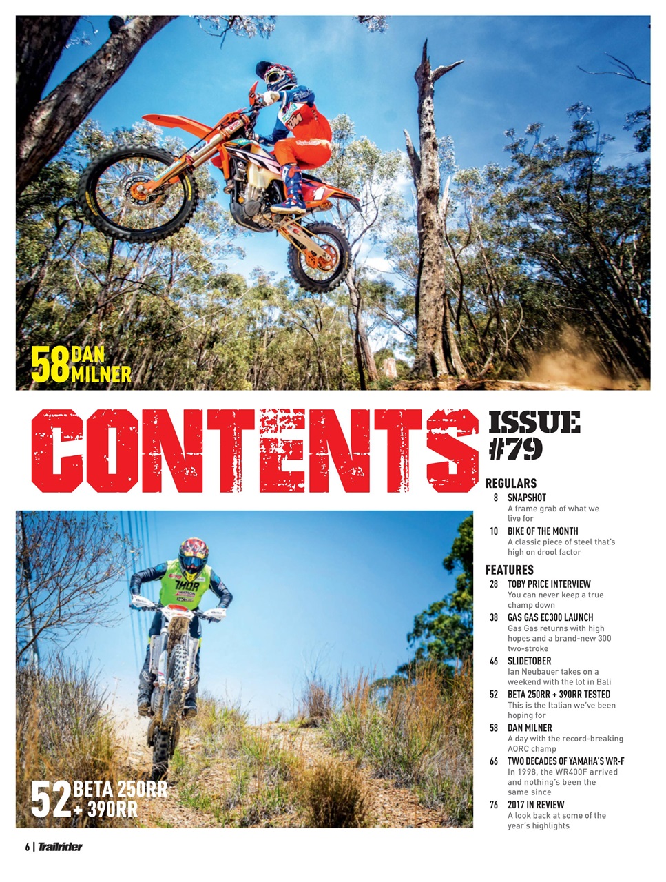 Trailrider Preview Pages