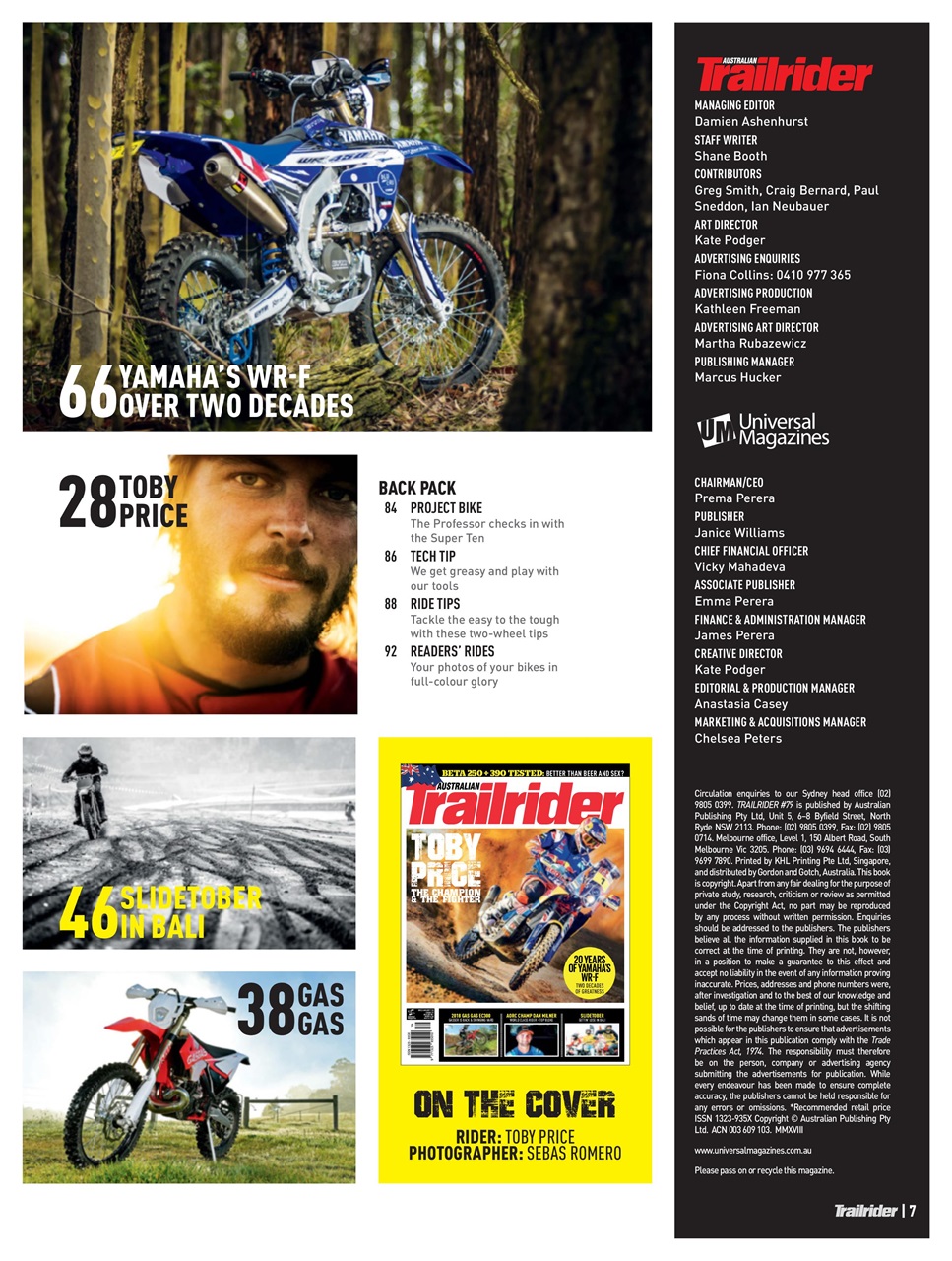 Trailrider Preview Pages