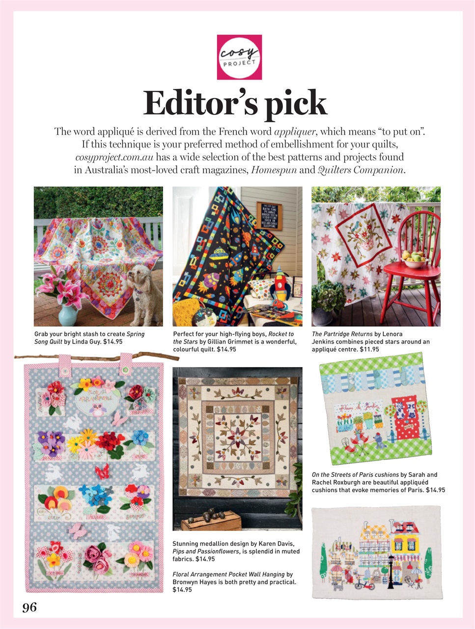 Quilters Companion Preview Pages