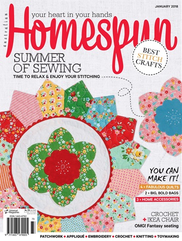 Homespun issue 19.1 Jan 2018