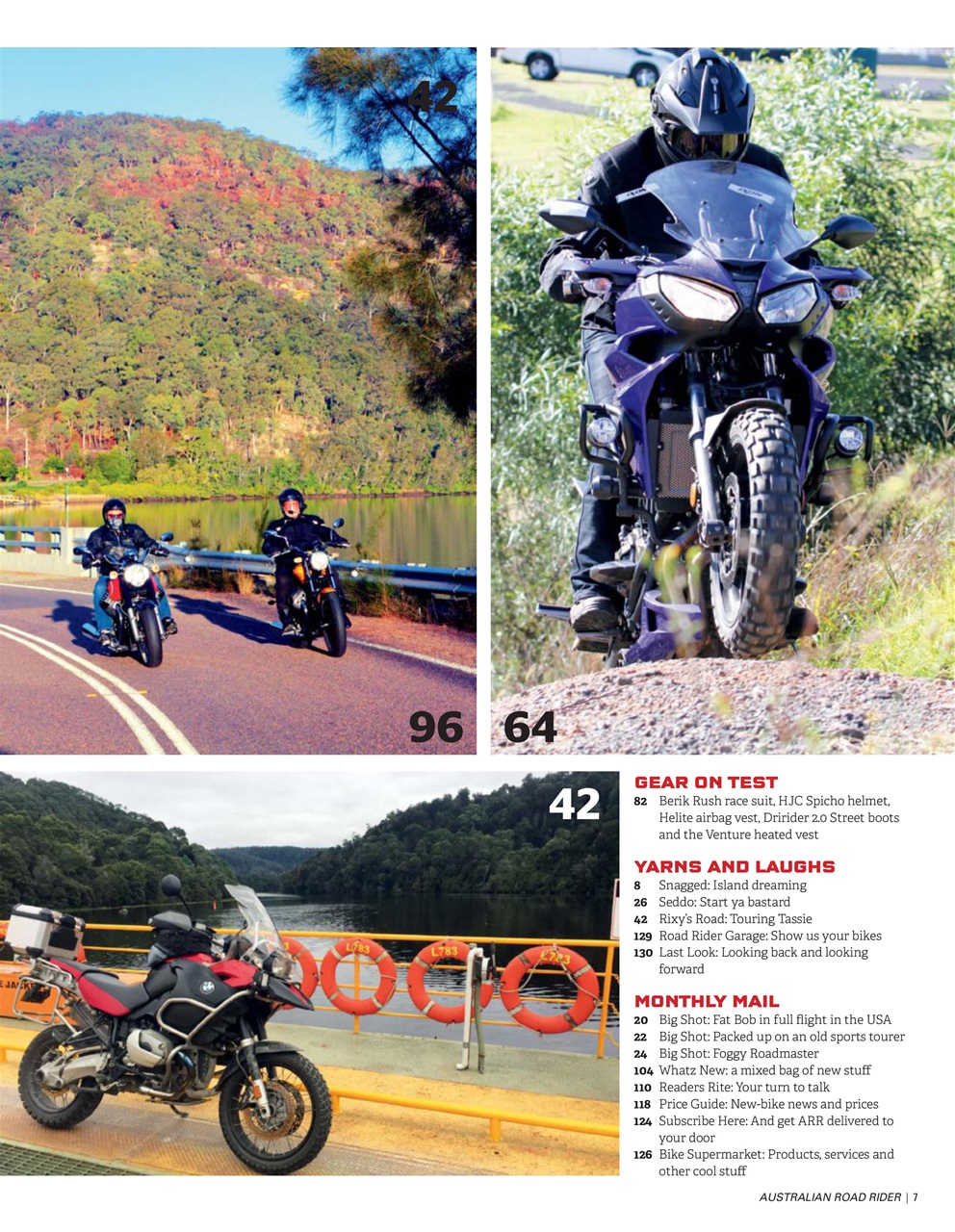 Australian Road Rider Preview Pages