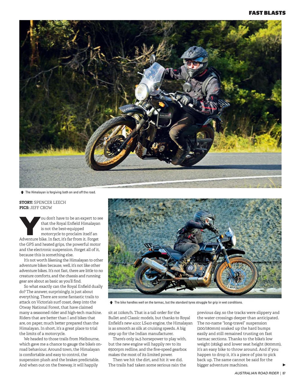 Australian Road Rider Preview Pages