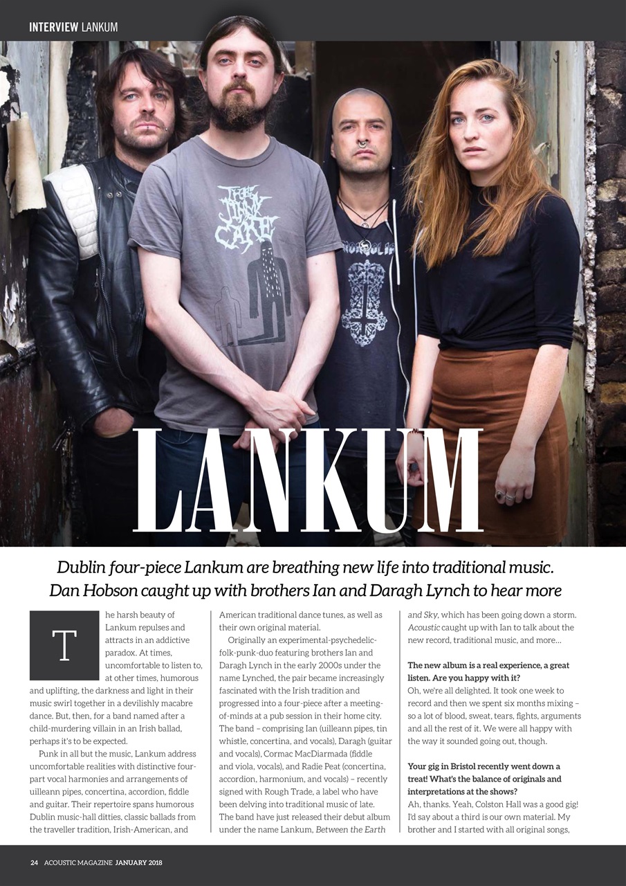 Acoustic Preview Pages