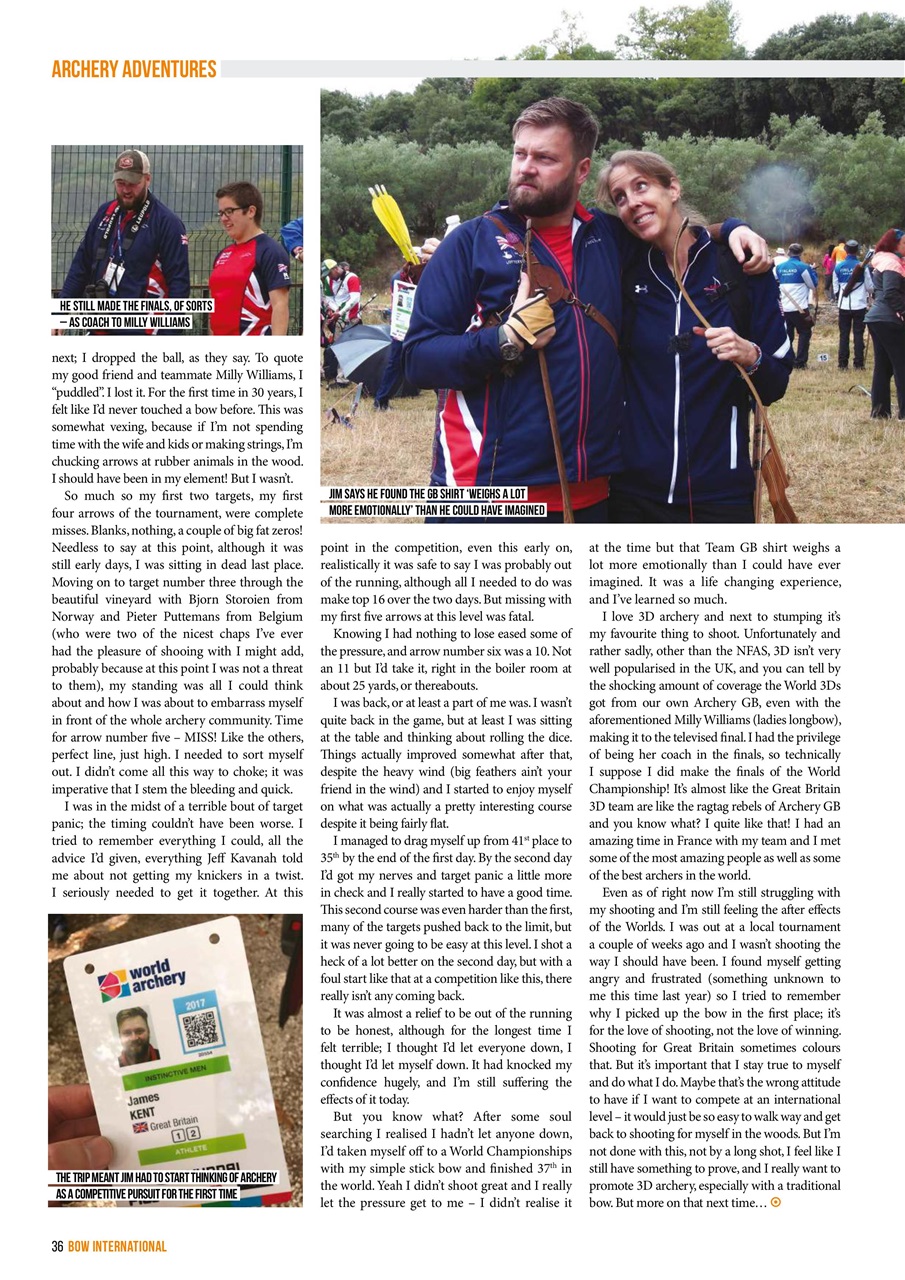 Bow International Preview Pages