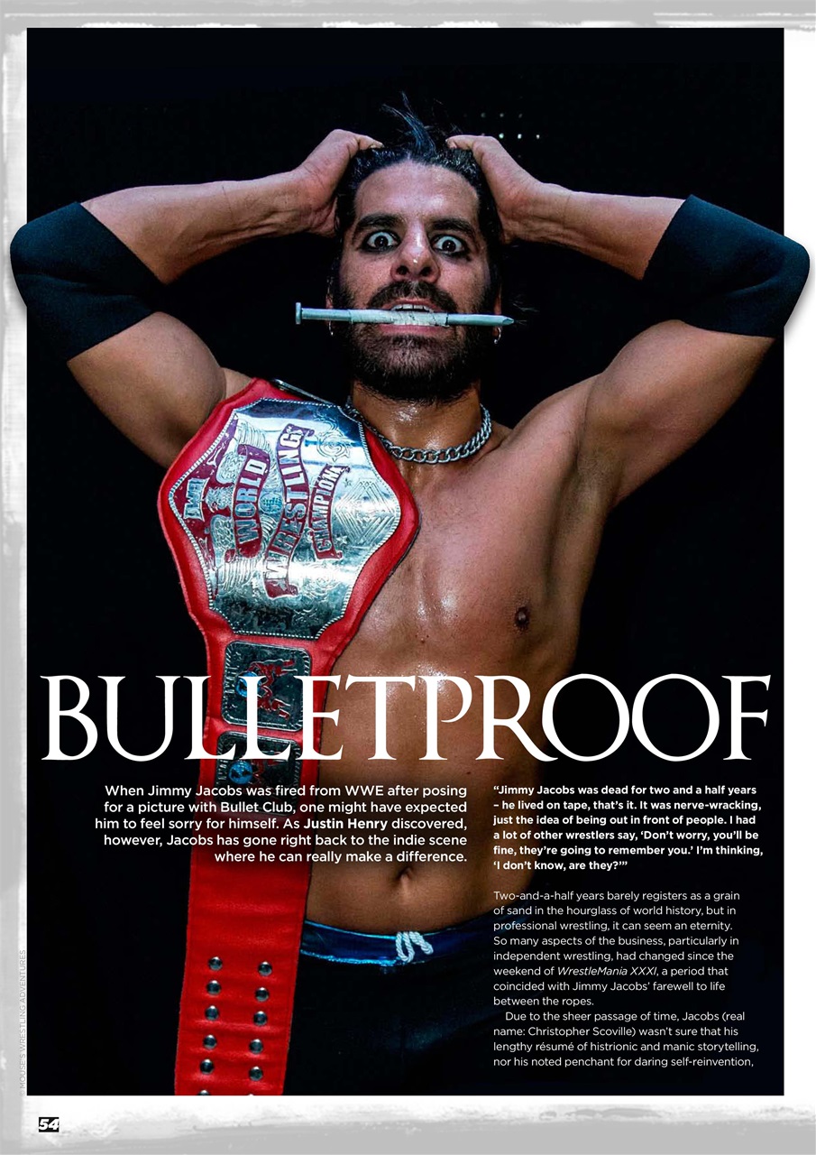 Wrestletalk Magazine Preview Pages