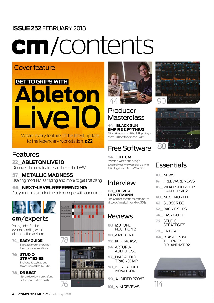 Computer Music Preview Pages