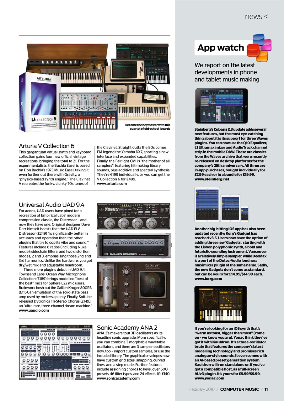 Computer Music Preview Pages