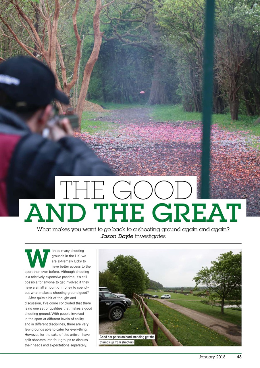 Clay Shooting Preview Pages