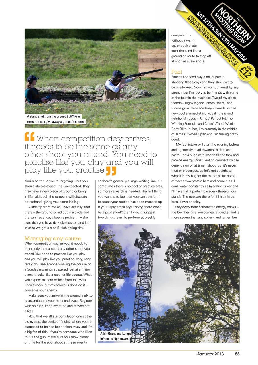Clay Shooting Preview Pages
