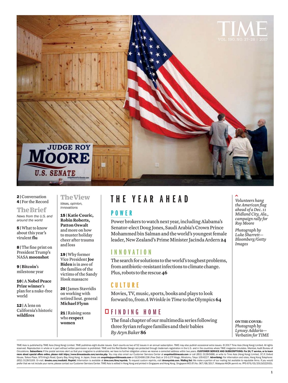 TIME Magazine Europe Preview Pages