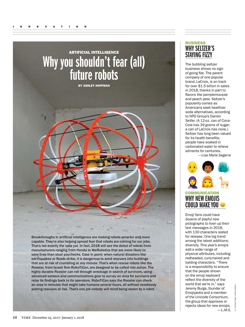 TIME Magazine Europe Preview Pages