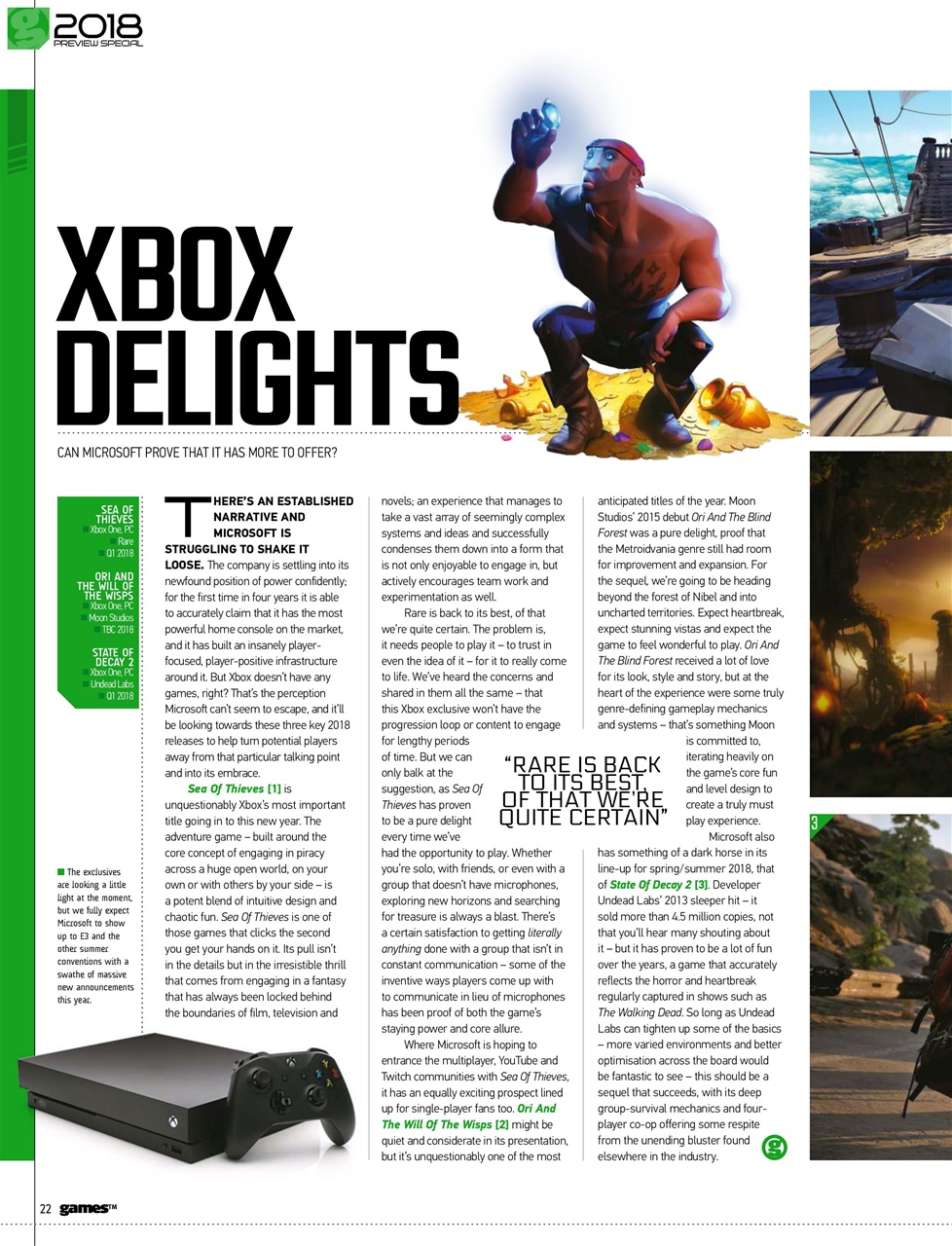 games (TM) Preview Pages