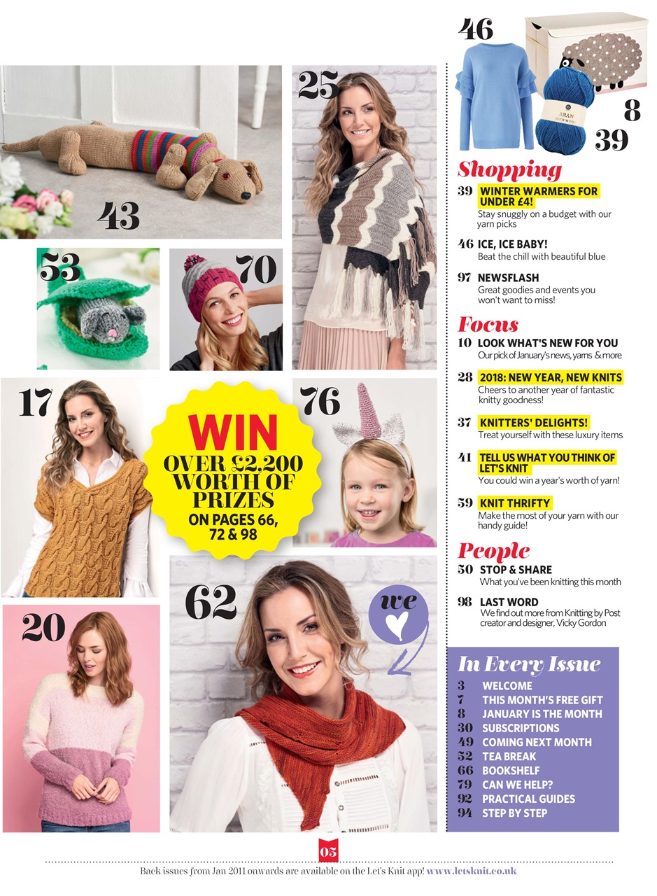 Let's Knit Preview Pages